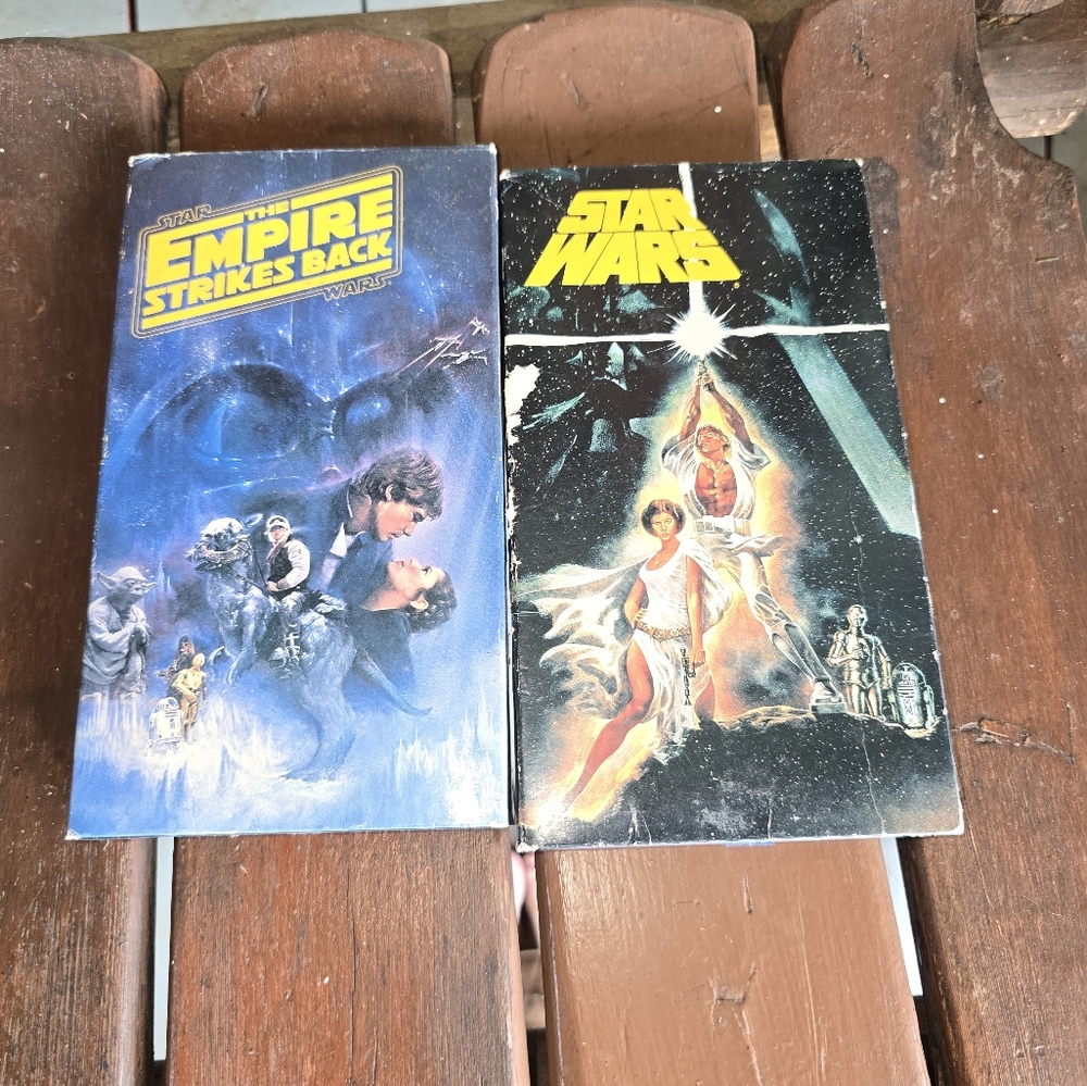 Star Wars VHS Collection - Blue and Black Covers